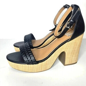 DV‎ by Dolcee Vita Coda Platform Sandal in Black Size 11